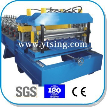 Passed CE and ISO YTSING-YD-6953 Automatic Control Steel Roof Tile Roll Forming Machine